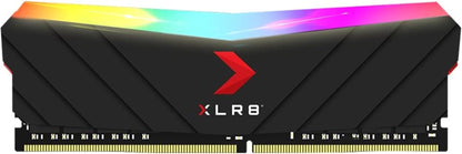XLR8 Gaming 8GB DDR4 3200Mhz (PC4-25600) CL16 1.35V RGB Desktop (DIMM) Memory – MD8GD4320016XRGB