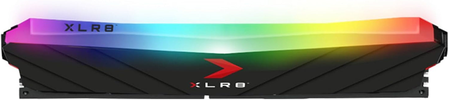 XLR8 Gaming 8GB DDR4 3200Mhz (PC4-25600) CL16 1.35V RGB Desktop (DIMM) Memory – MD8GD4320016XRGB